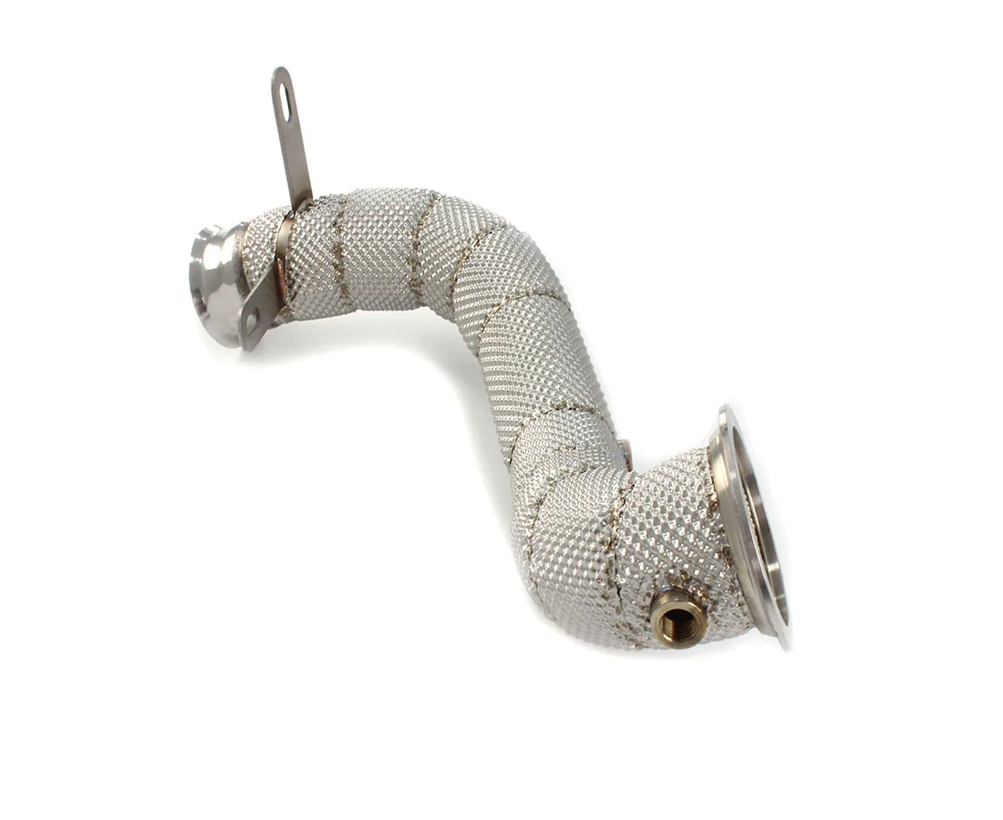 Hot Sale Exhaust System Downpipe For Mercedes-benz Amg C200 W205 304 Stainless Steel Exhaust Pipe