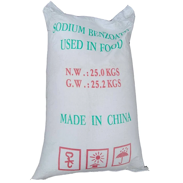 
Manufacture Supply Food Grade 532-32-1 White Sodium Benzoate Crystalline Powder 