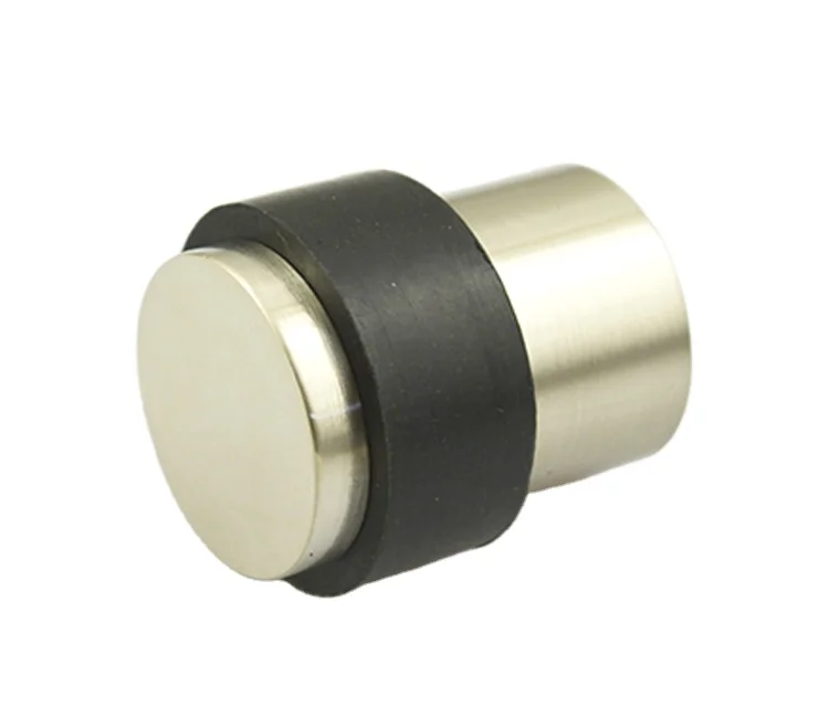 NANDSQ 304 Stainless Steel Rubber Door Bumper Solid Rubber Door Stop Heavy Duty Door Stop Drop shipping