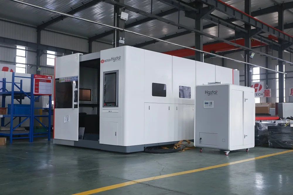 Hot Sale Metal Laser Cutting Machine Lazer Cut Industrial Machinery Equipment With Exchange Worktables 1kw-4kw