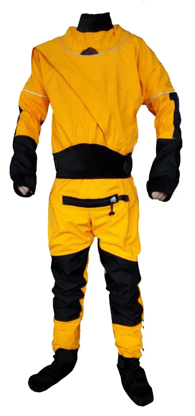 High quality  dry suit breathable drysuit diving fabric zipper kayaking drysuit