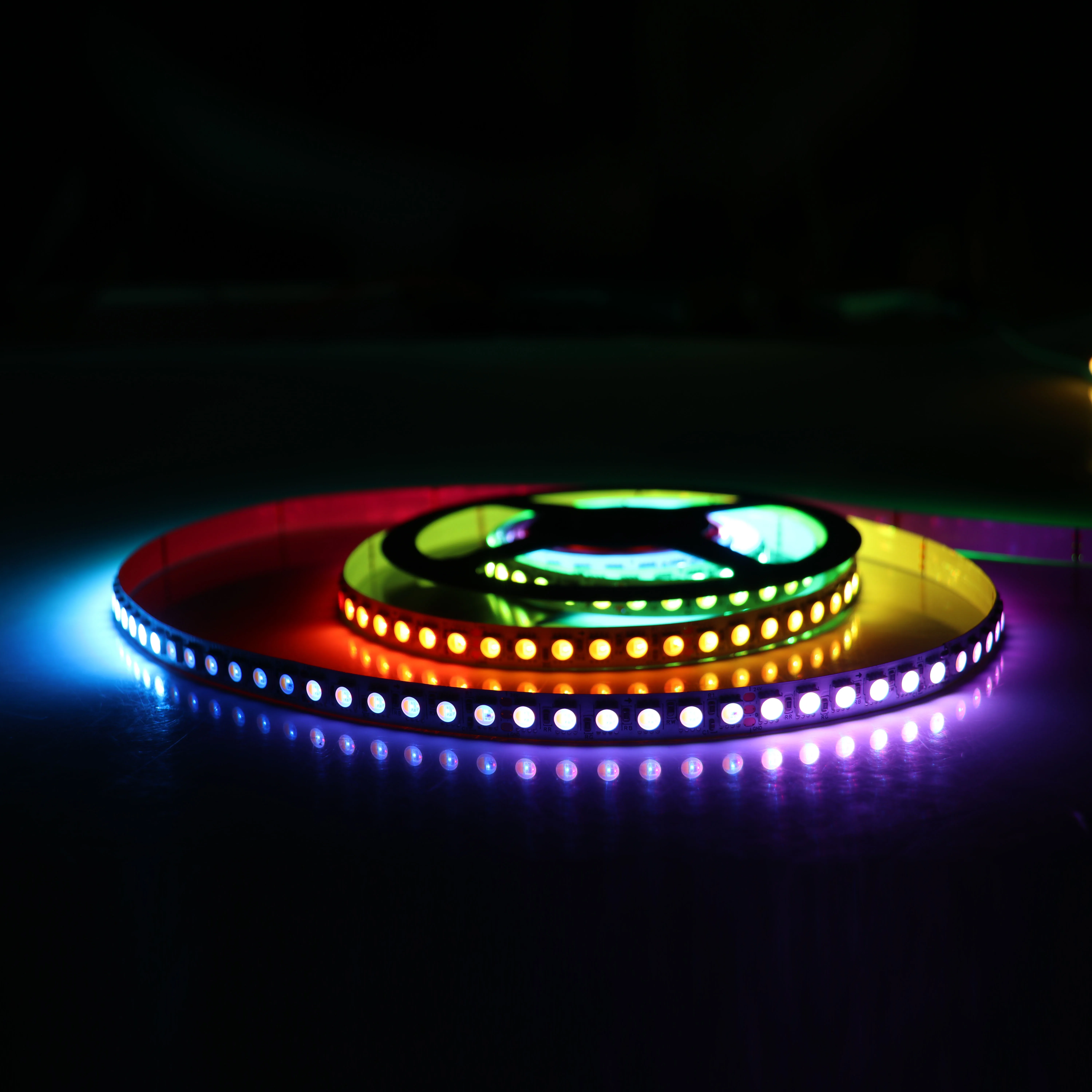 Top Selling 12V 24V RGB Pixel LED Strip Mini Neon Light 5050 SPI DMX Silicone IP68 Ultra Home Decor Flexible Flex Cable Flex