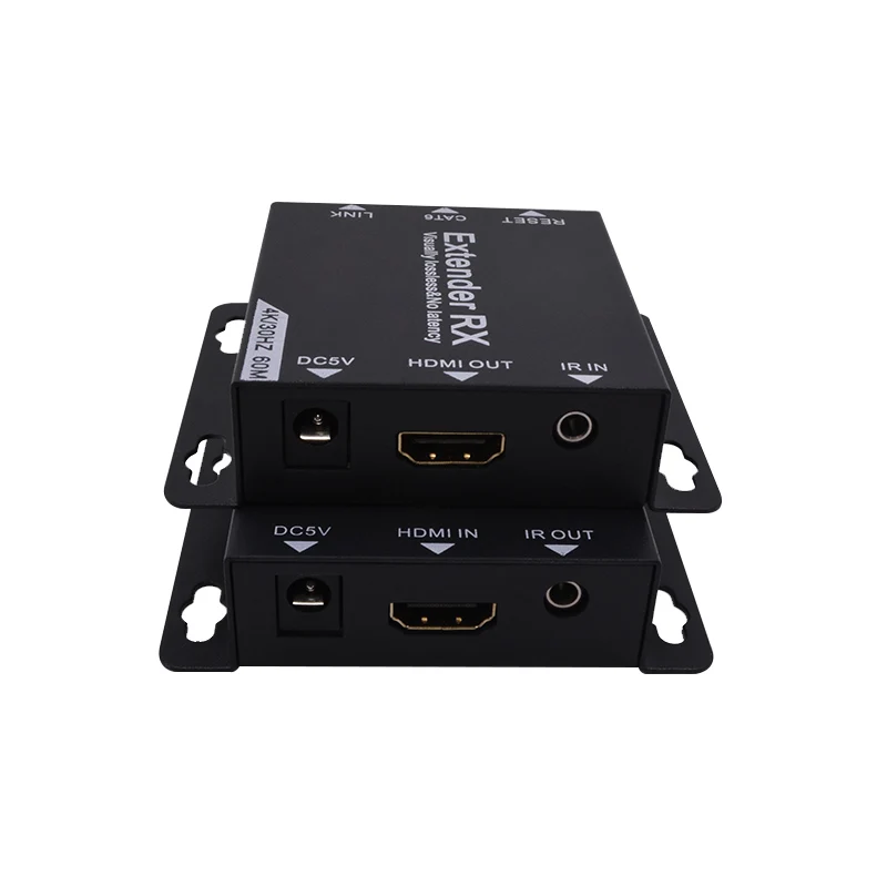  AOEYOO 195ft(60m ) HDMI Ethernet через CAT6 4k/30hz Extender Repeater С ИК-пультом