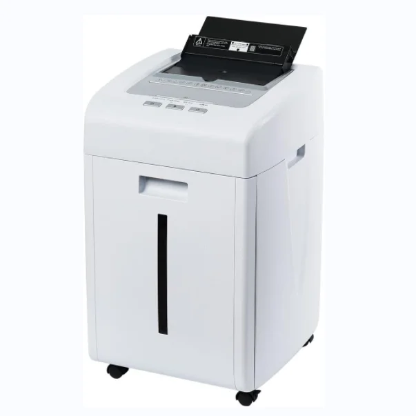 Q8 Manual/Electric Cross-Cut Paper Shredder 200 Sheet Security Grade P-5 with CD & Credit Card Staples