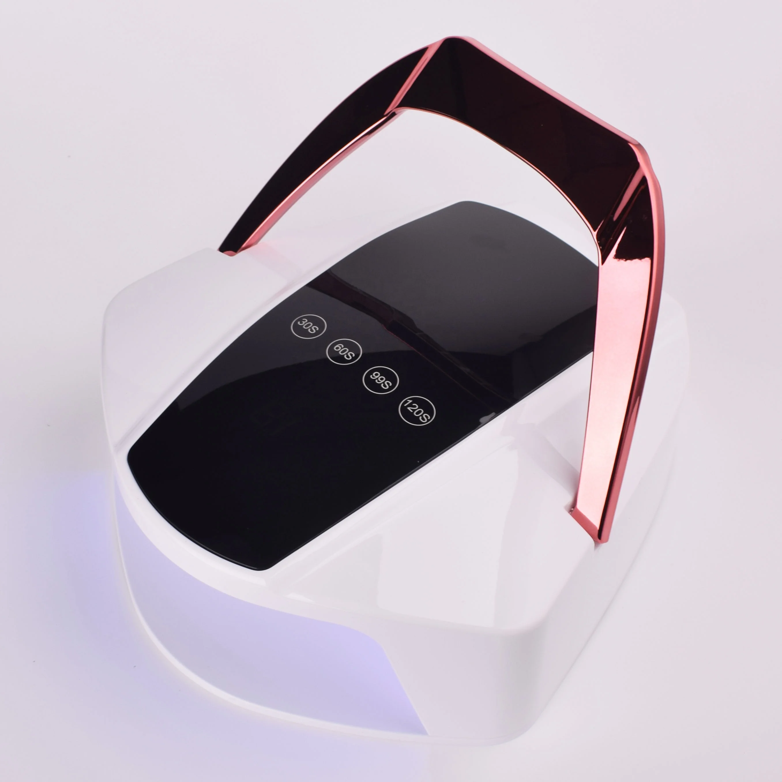 96W  UV LED Gel Nail Lamp Professional Nail Dryer With Smart Touch Display Portable Wireless Rechargeable Nail Manicure Lamp