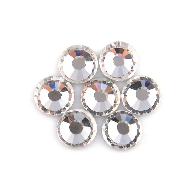 YALI Full Body Rhinestone Applique Raw Uncut Fabric Nail Heat Transfer Hotfix Loose Stone Jelly Bulk Trim Lab Diamonds Wholesale