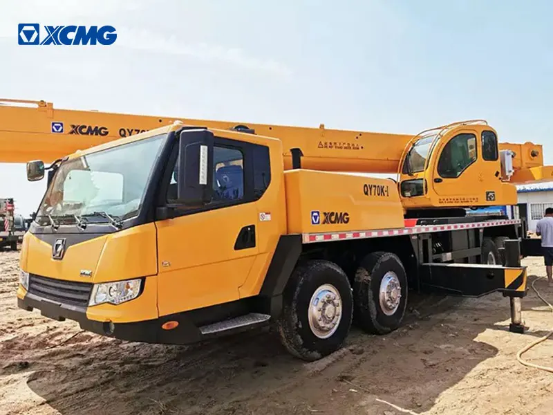 XCMG официальный 70 тонн используется автокран подержанных машин