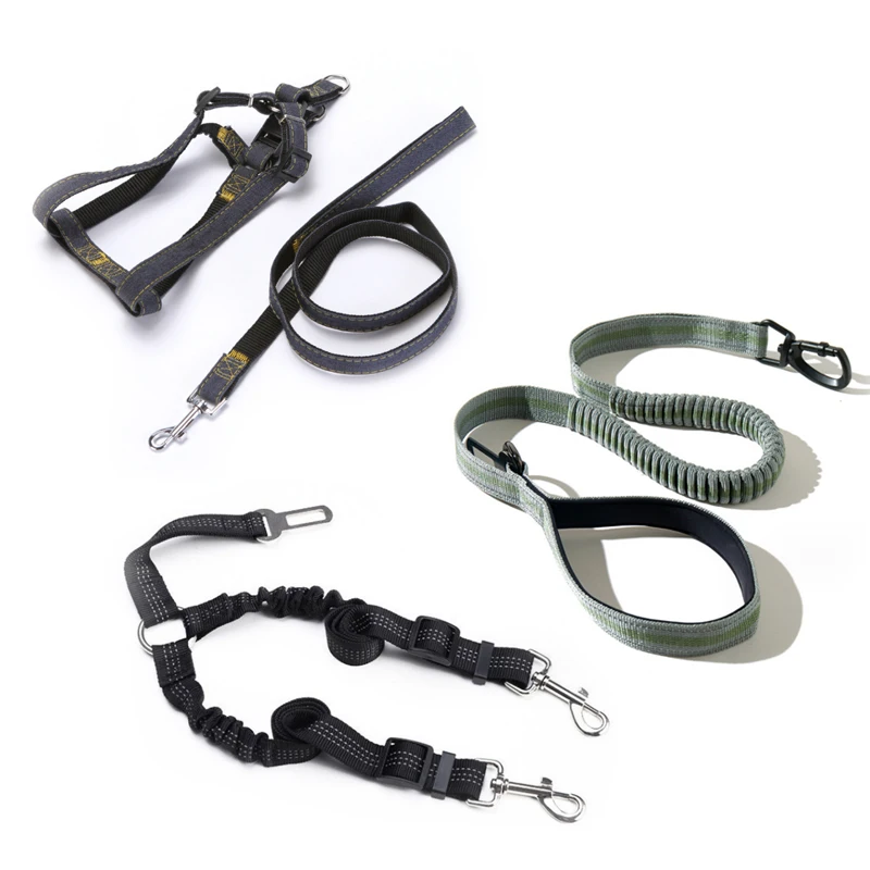Top Seller Heavy Duty Rope, Dog Leash Multi Color Durable Nylon Reflective Rope Round Dog Leashes/