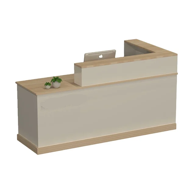 Small-scale vinyl hair salon cashier desk mobile shop counter furniture design counter cashier desk