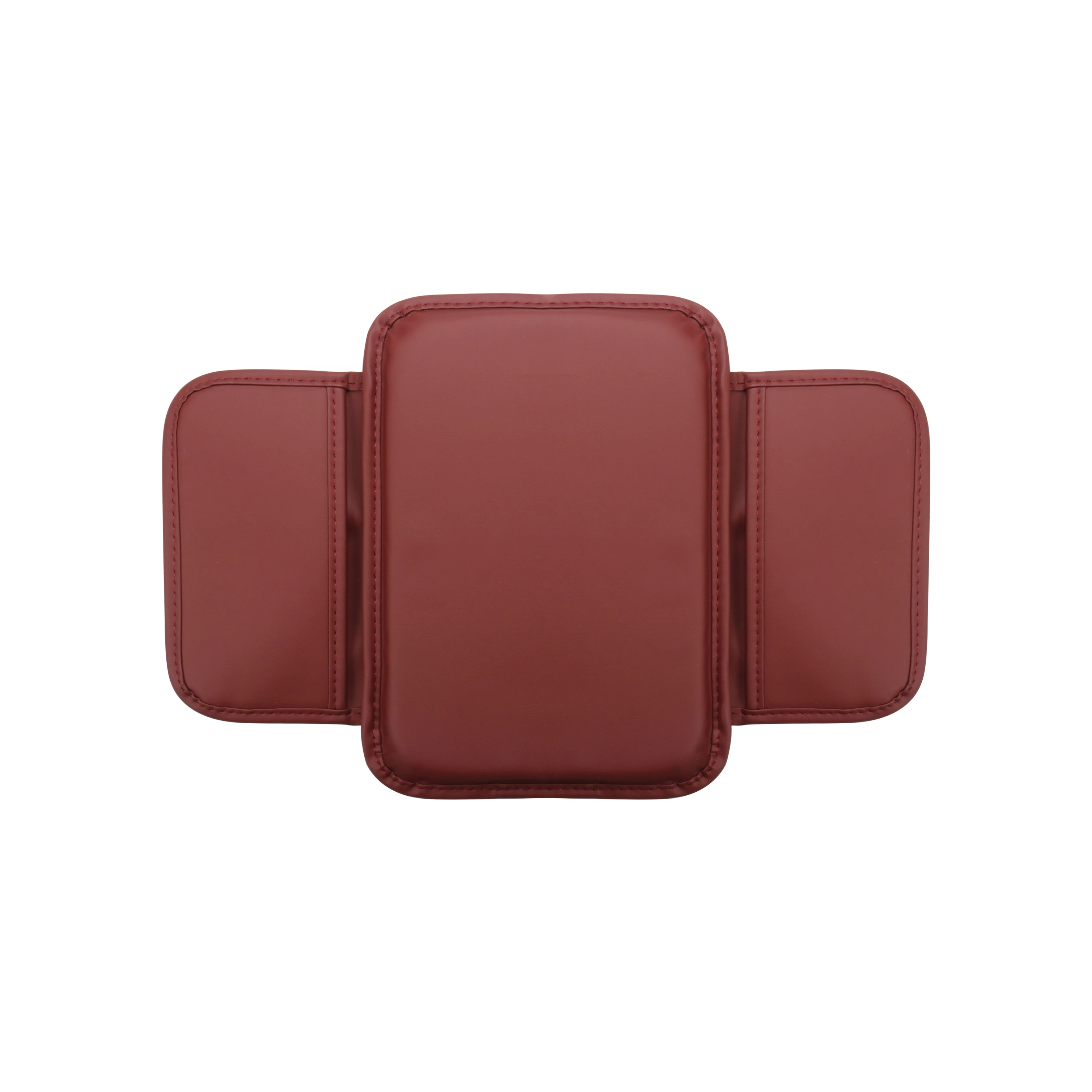 Universal Thickened PVC Leather Storage Pocket Central Armrest Box Pad for Car Memory Cotton Protective Accessory