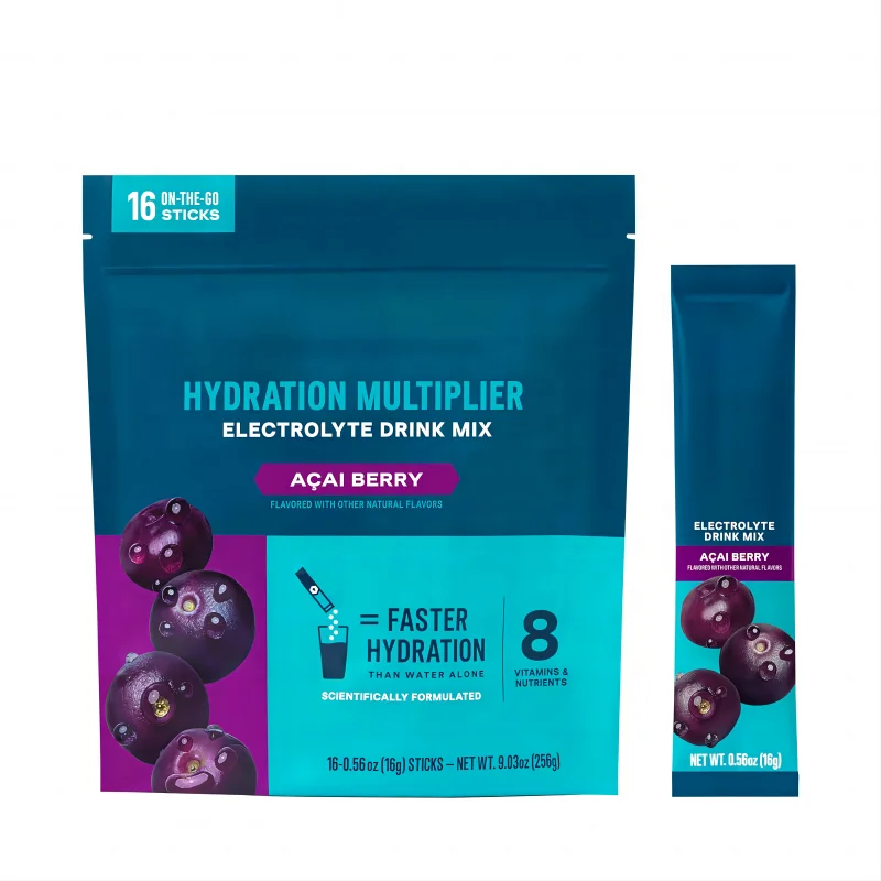 Hot sale Electrolytes Powder Acai Berry powder Hydration Drink Mix Electrolytes Boost Endurance and Reduce Fatigue