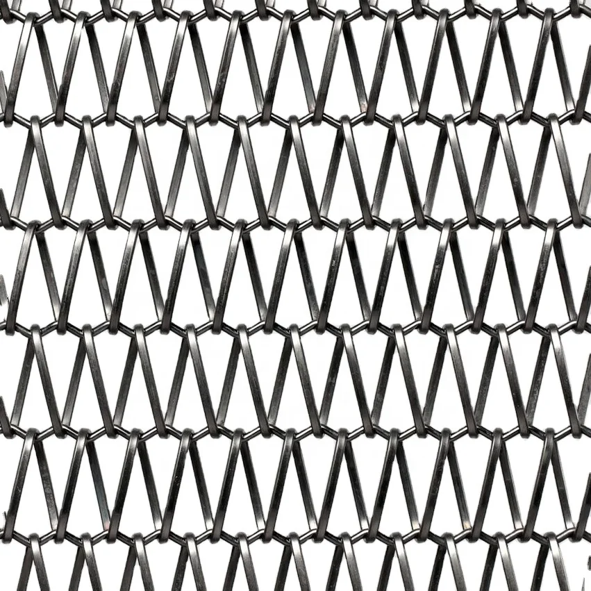 Custom metal mesh curtains: Metal mesh curtains made to order, customizable in size, color, and style according to customer requ