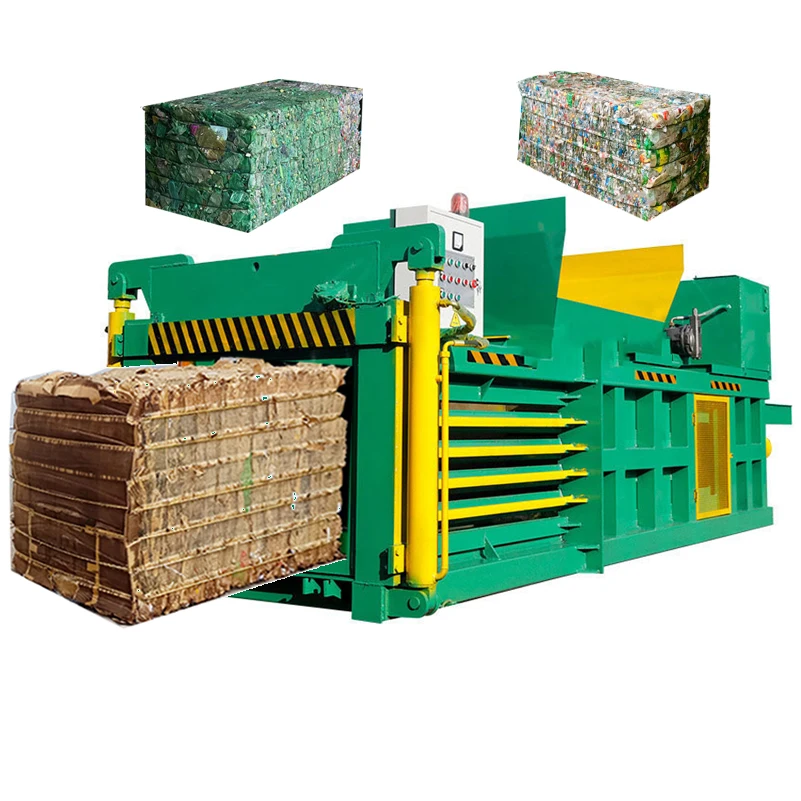 Horizontal baler machine,horizontal cardboard press,Hydraulic Waste Paper Press Machine