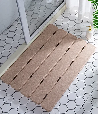 855mm*605mm Warm Foot Super Water Resistant Bath Shower Mat EPP Anti-slip Bath Mat for Bathroom