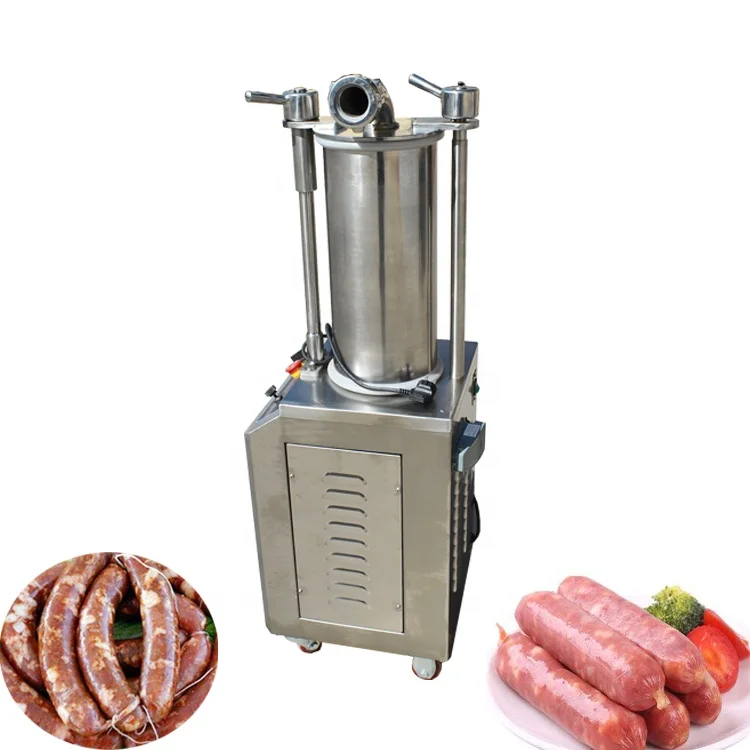 Commercial sausage making machine automatic hydraulic sausage filling machine