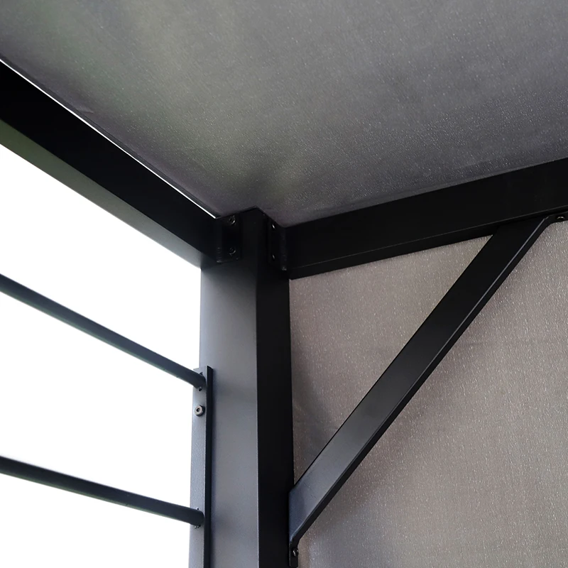 Customized outdoor PA coated metal aluminum tube gazebos for sale