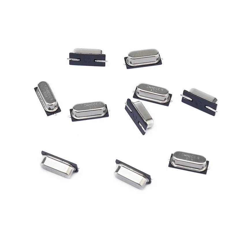Factory Wholesale  Patch Resonator Crystals Oscillators Electronics Part SMD HC 49S Quartz Crystal Oscillator