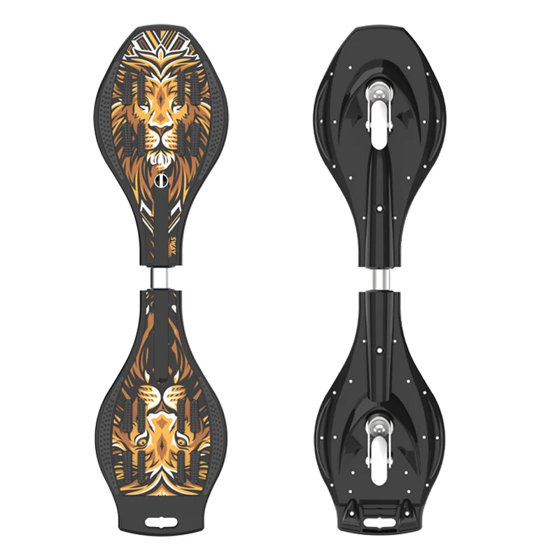 2021 Лидер продаж ABS Материал деки твист стритборд 2 колеса лестница доска ребенка волновод