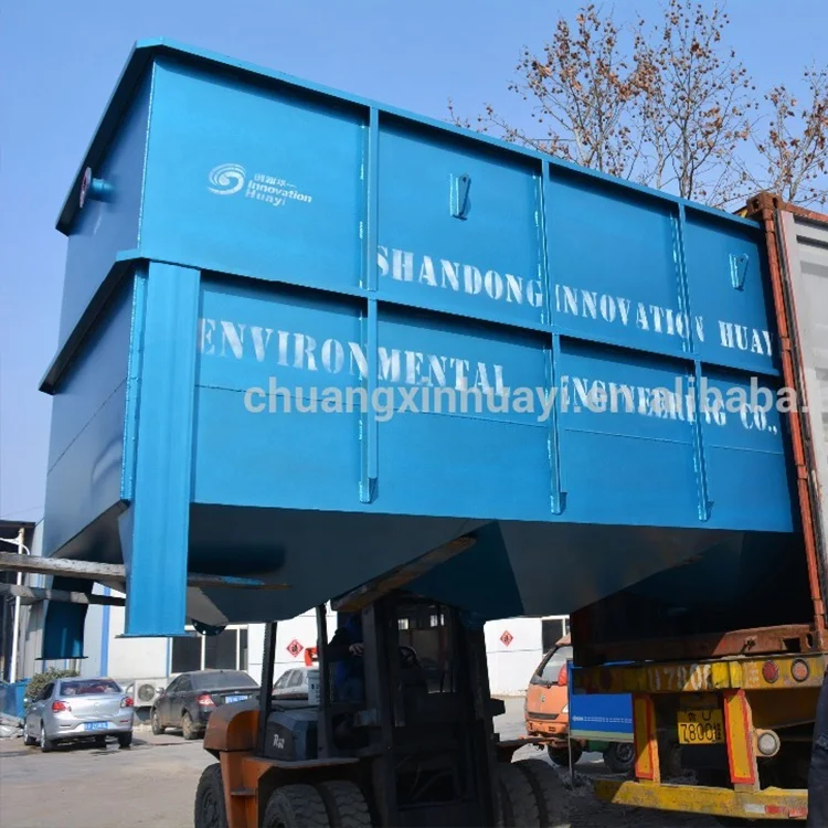 sedimentation tank lamella clarifiers tube settler small capacity