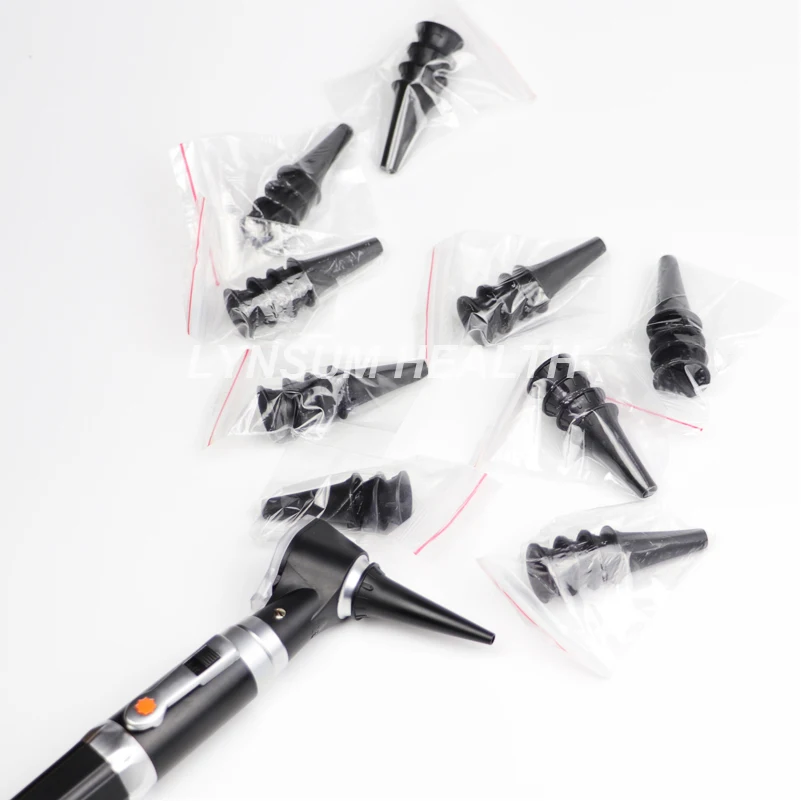 HONSUN HS-OT10J ENT Otoscope Set LED Fibre Optic Otoscope With Rechargeable Handle