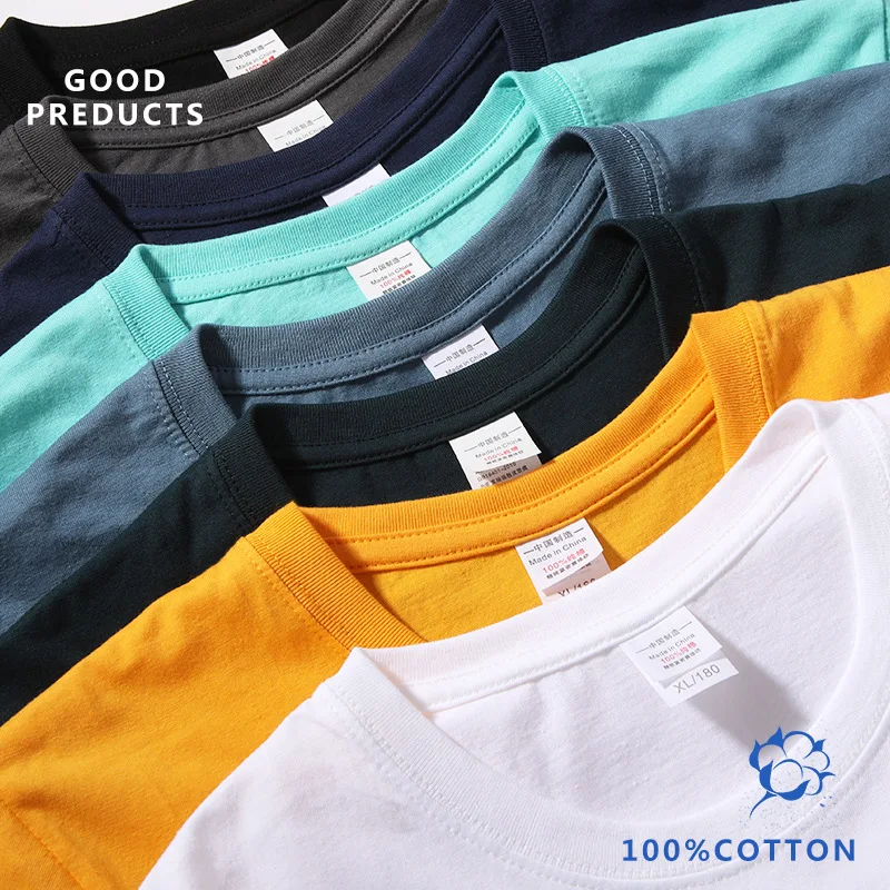 wholesale election cheap Cotton plus size Sublimation T Shirts Plain Custom Printing Oversized Blank white men t-shirts
