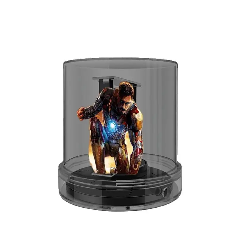 Fast Delivery Advertising HD LED Fan 360 3d Hologram Projector Hologram Fan 14cm 3D Holographic Display Remote App Control