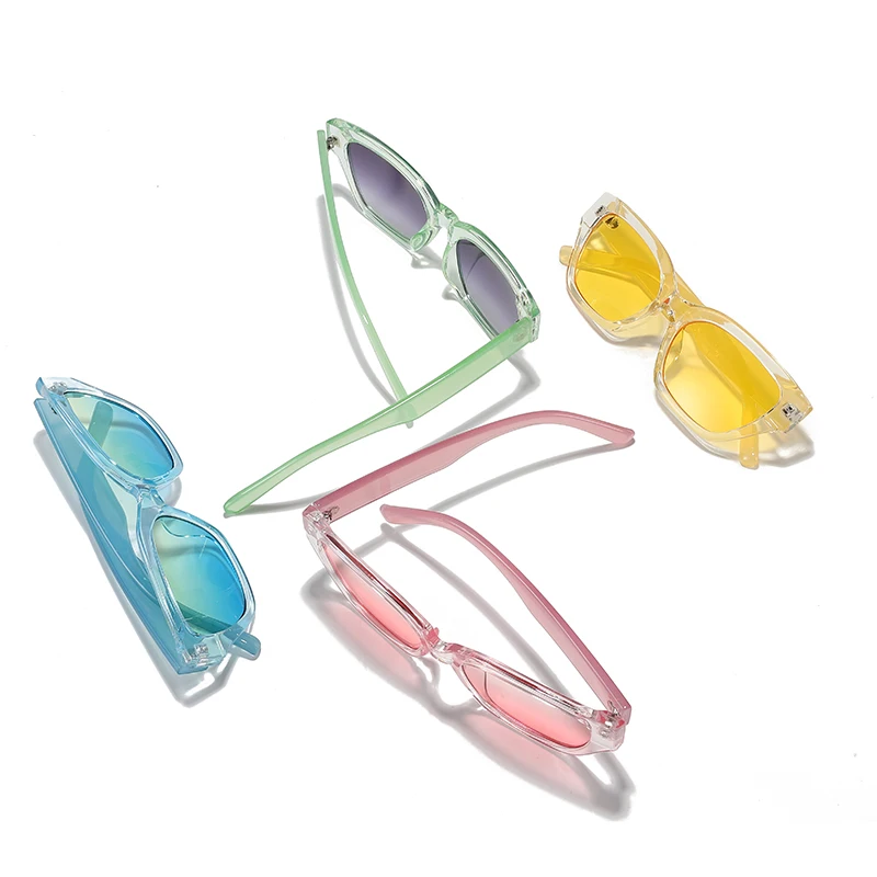 HW 6713 New Fashion Sexy Ladies Vintage Brand Design Small Women UV400 Cat Eye Sun Glasses Sunglasses For women