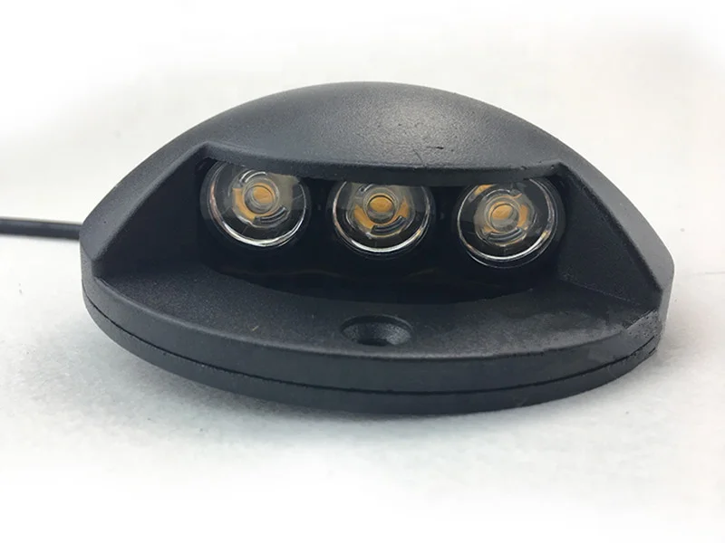3W Waterproof LED Underground Light Outdoor Ground Garden Path Floor Buried Yard Spot Light Landscape