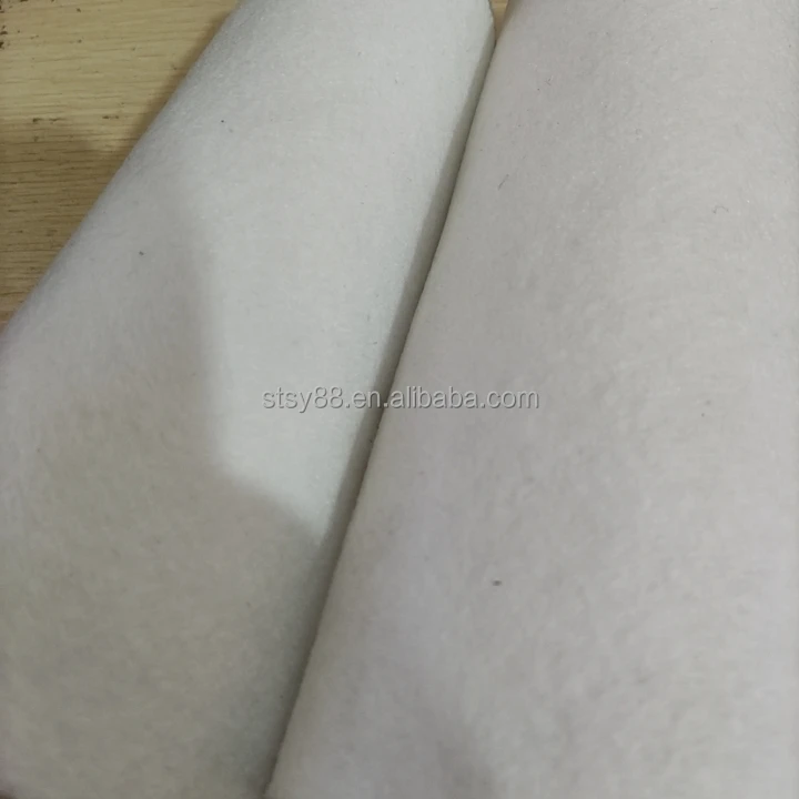 200g geotextile engineering fabric white permeable gardening moisturizing highway concrete short fiber non-woven geotextile