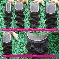 5x5 13x6 Transparent Swiss Hd Lace Frontal Jp ,Mink Double Hair Lace Frontal, Cuticle Aligned Indian Transparent Hd Lace Frontal