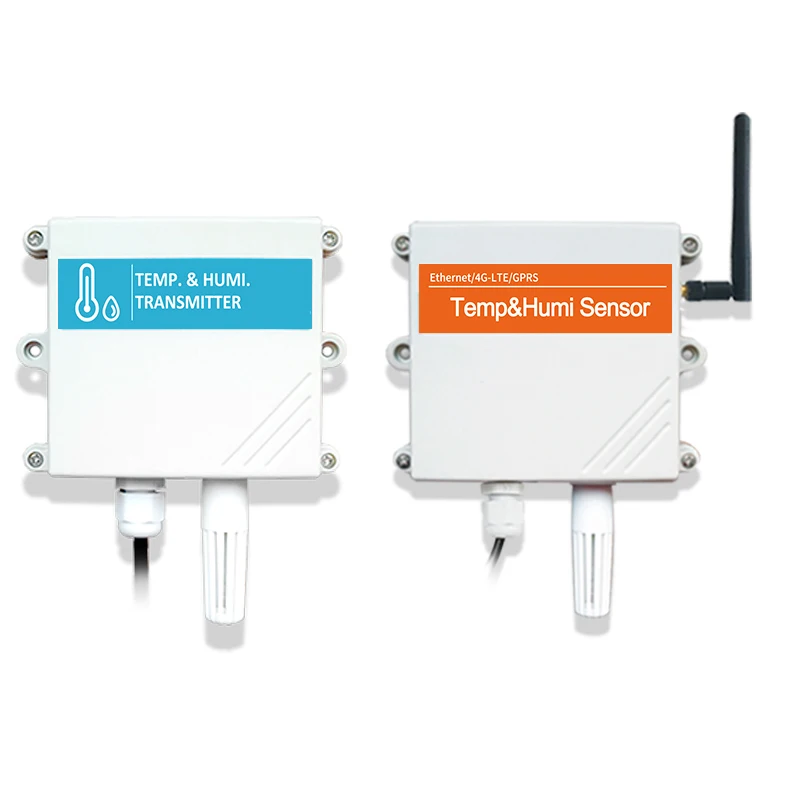 RS485 analog temperature and humidity transmitter + PVC temperature and humidity probe industrial temperature and humidity meter