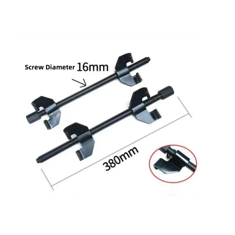 Manufacturer Coil Spring Compressor Clamps 380mm Heavy Duty Shock Absorber Compressor Strut Suspension Remover For Motorcycle