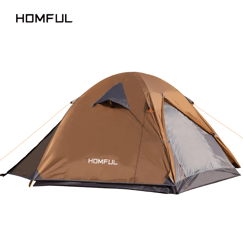 HOMFUL new arrival wholesale outdoor camping 2-3 people polystyrene tent hill tent