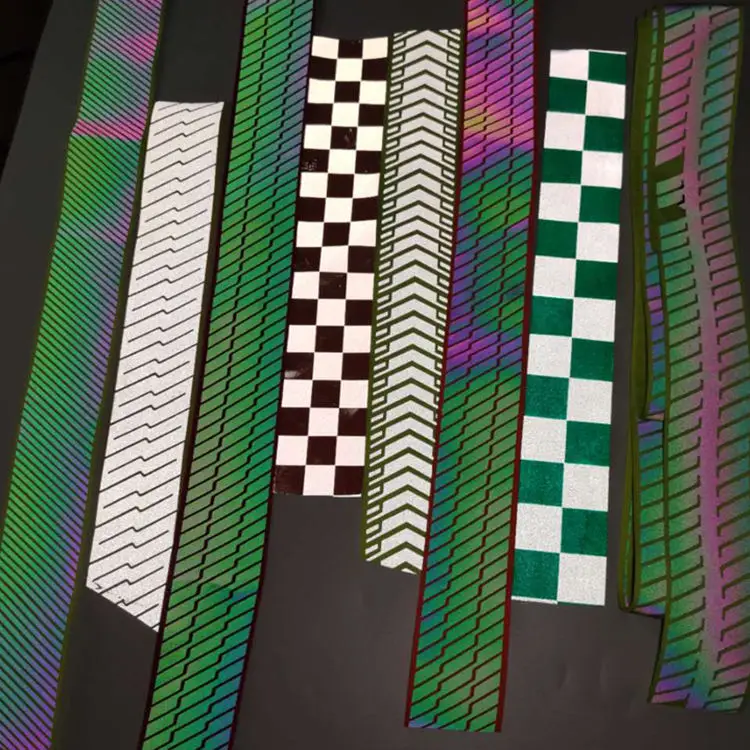 High Quality Webbing Custom Logo 25MM 100% Nylon Jacquard Reflective Webbing for Bag