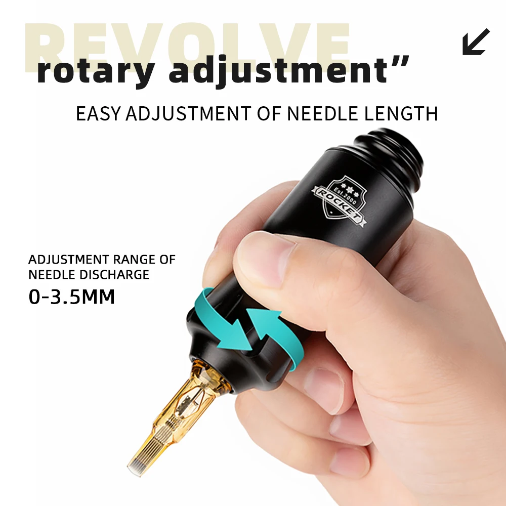 Высококачественная компактная короткая мини-ручка Беспроводная Машинка для татуажа в Корейском стиле портативная профессиональная татуировка бровей и губ