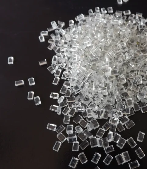 Factory  price recycled PET transparent granules