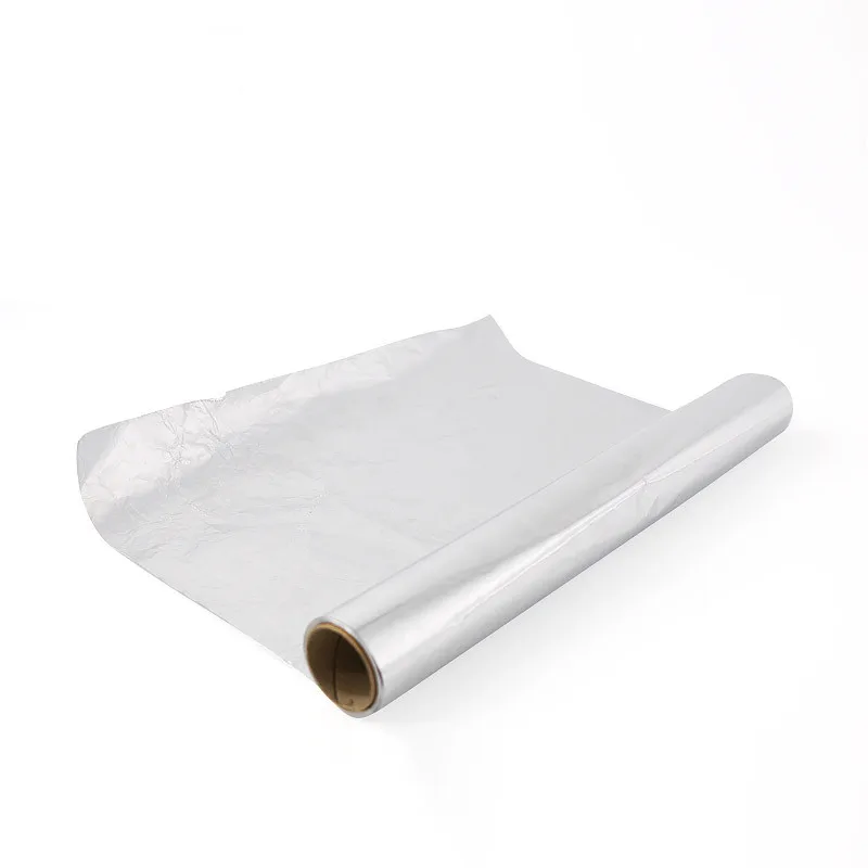 Disposable household use food packaging aluminum foil paper 8011with cutter