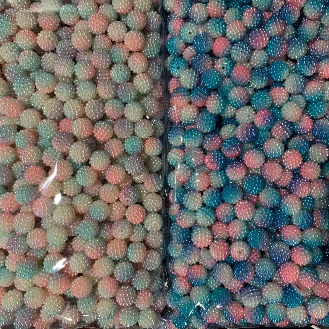 Small MOQ CHEAP ABS colorful loose baybery baroque decorative pearl in bulk