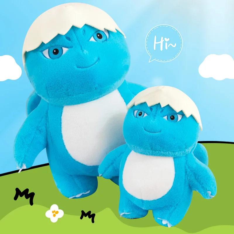 Wholesale Lovely Cartoon Dragon Plush Doll Blue Dragon Plush Toys Dinosaur Stuffed Animal Doll Cartoon Anime Plushie Toy Dolls