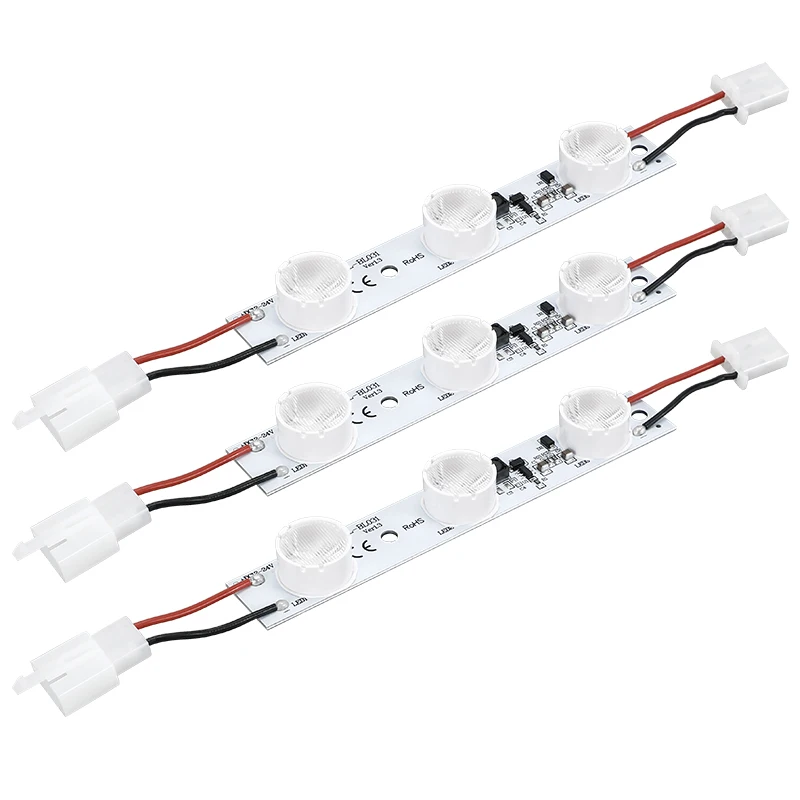 SMD 5050 led strip light aluminum led strip lightr for showcases glass display cinema light box SL-BL031-040-S