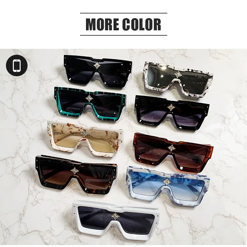 2022 Luxury designer sunglasses famous brands square frame sunglasses female diamond sunglasses oversized gafas de sol