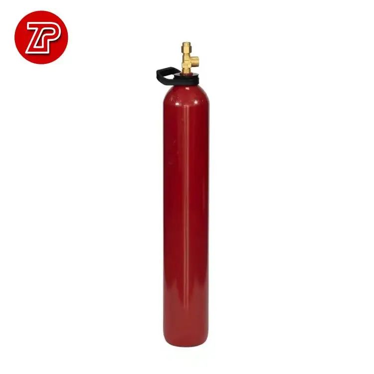 Industrial Gas Cylinder 2L 4L 6L 8L 10L Customization N2 Oxygen Co2 Argon Helium tank