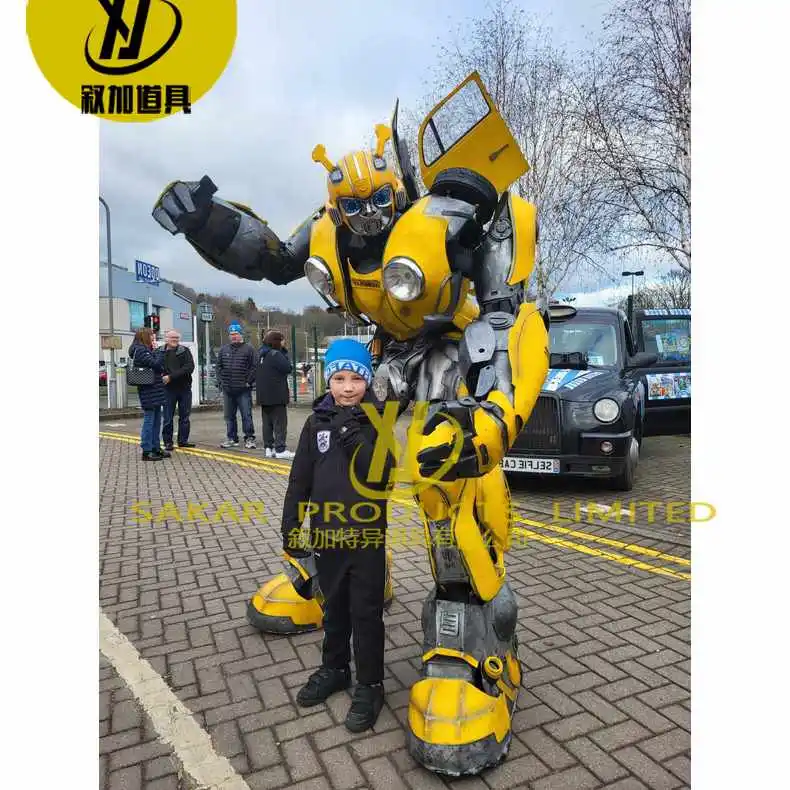 Giant Size Bumble bees 2.7M Robot Costume Adult Cosplay Toys Robot Costume Suit Optimus Prime Price