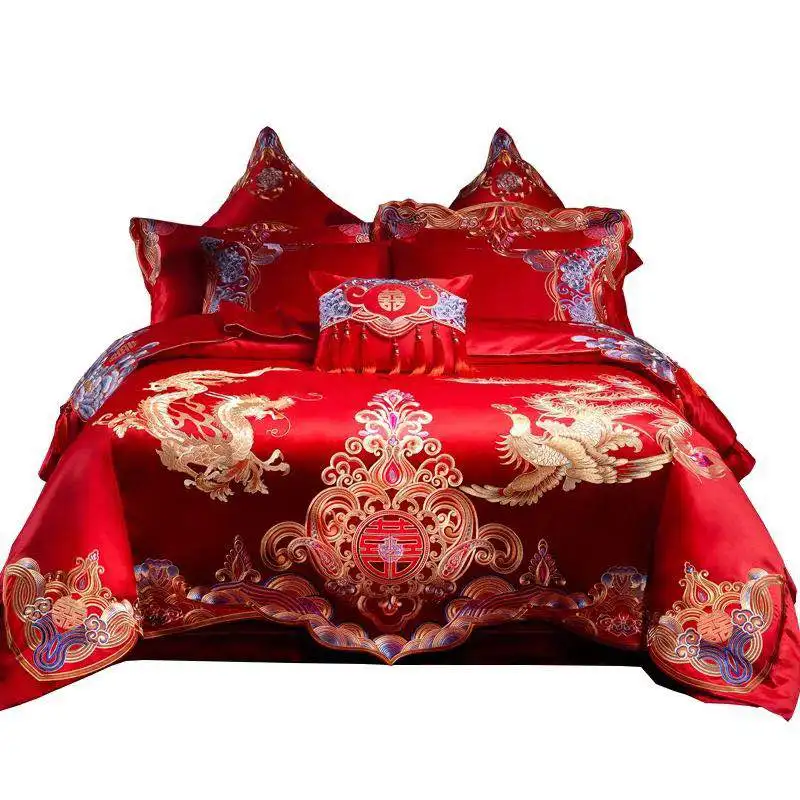 100% полиэстер водостойкая красная микрофибра набивная ткань персикового