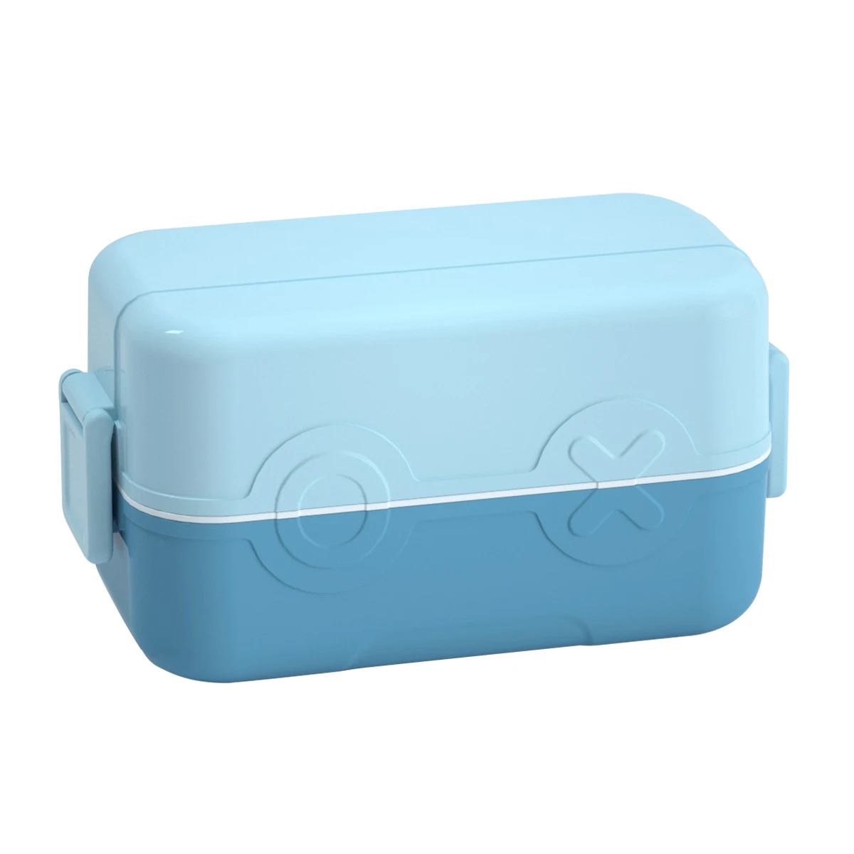 Bento Lunch Box for Kids Toddlers Leak Proof Stackable Bento Box  Children Lunch Food Container With Plastic Spoon New Lunch Box