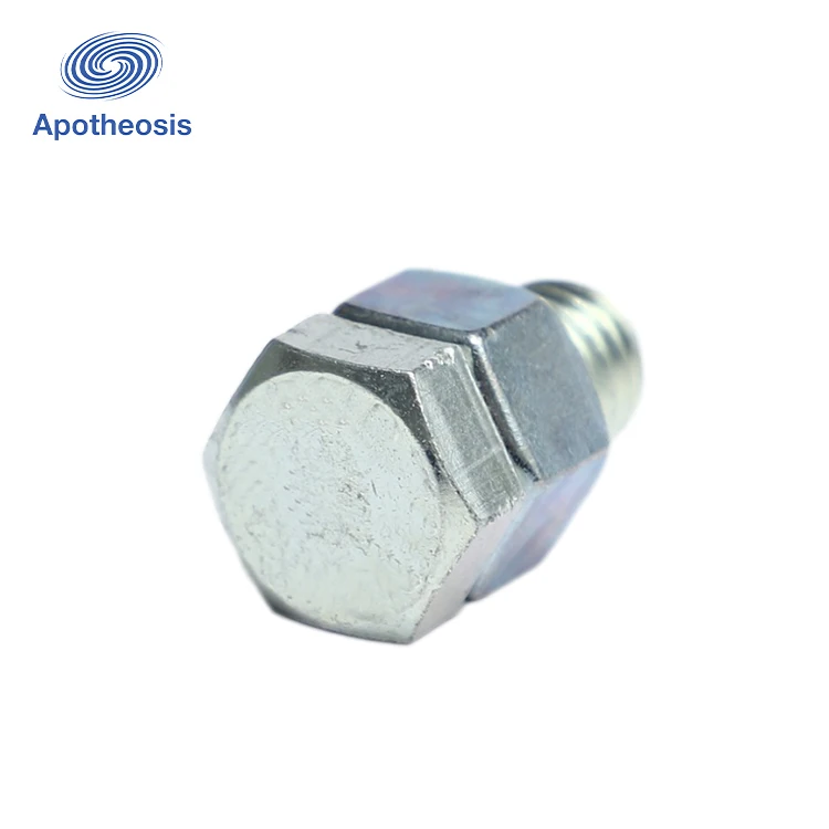 China manufacturing wholesale price grade 8.8 bolt and nut screw washer DIN931 DIN933 metric stainless steel galvanized hex bolt