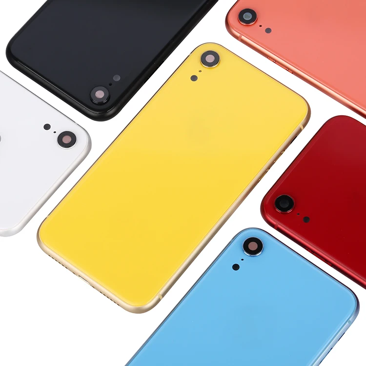 Высокое качество задняя крышка корпуса батареи Замена для iphone 8 8plus X Xr