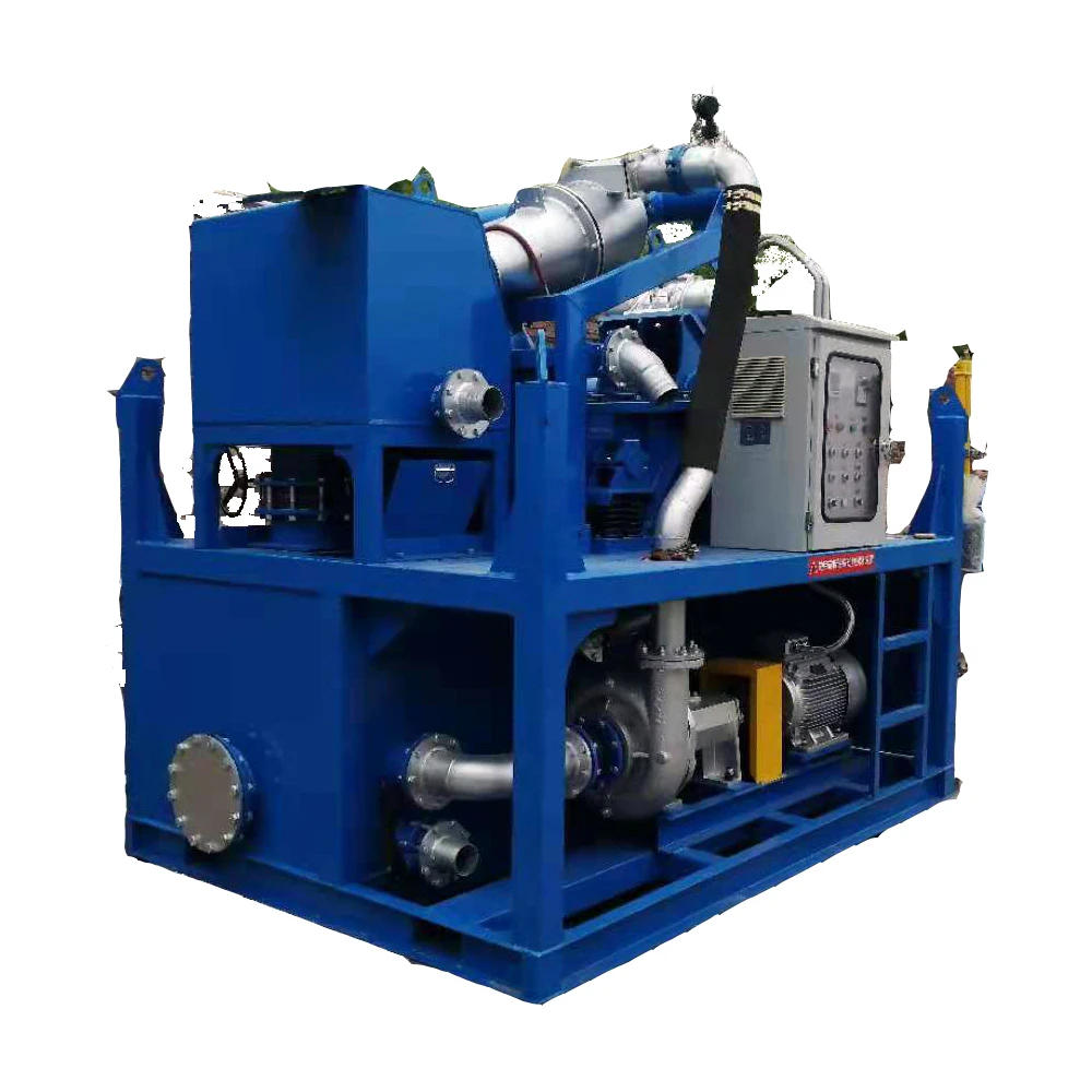 Desanding Plant for pile drilling - Decanter centrifuge
