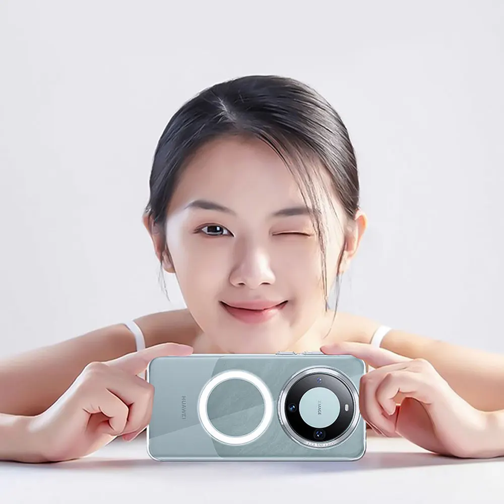 WLONS WLS39 Skin Friendly Mobile Camera Lens Protection Drop Proof Tpu Phone Case For Huawei Mate 60 Pro