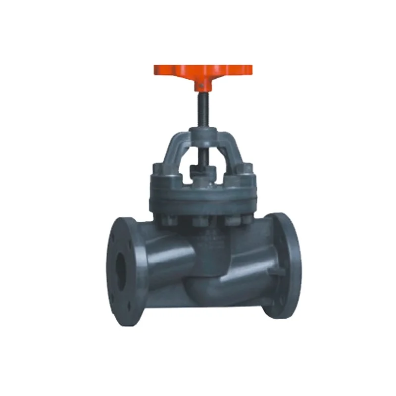 Good Price J41 UPVC CPVC PVDF Anti-corrosion Plastic PVC Flange Globe Valve for water